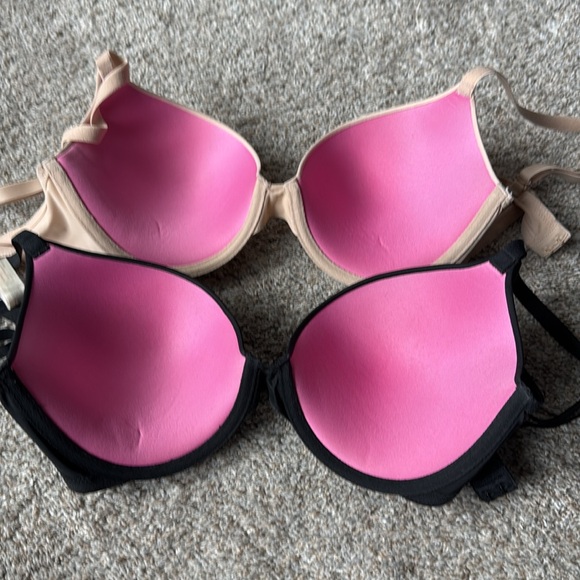 Victorias Secret PINK push up bras 36c - Picture 2 of 5